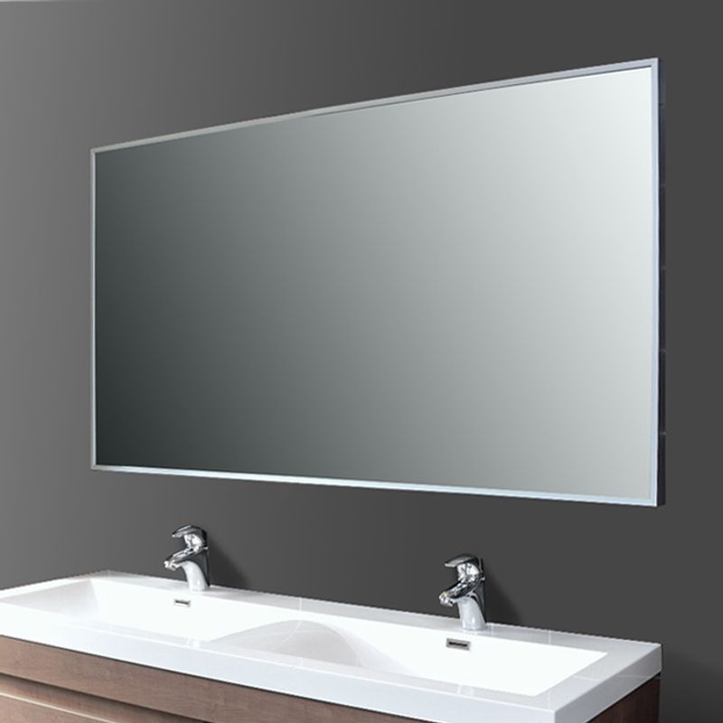 Badnor Siri speil m/ alu. ramme 144x80cm