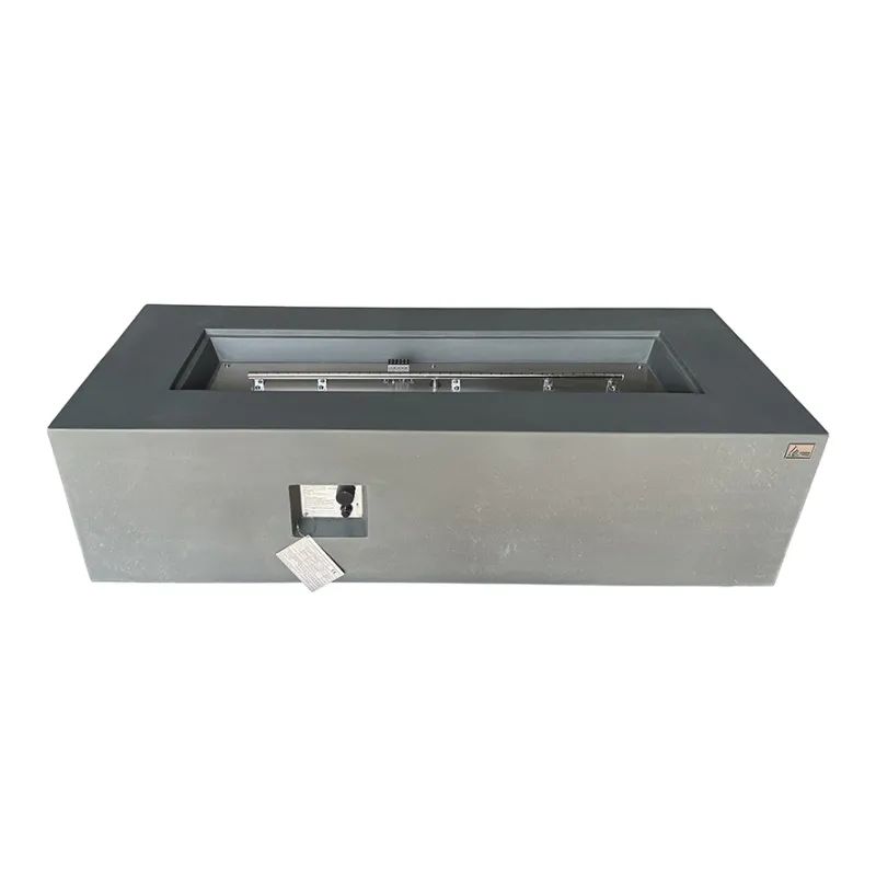 Arctic A-601 gassdrevet peisbord, CONCRETE GREY