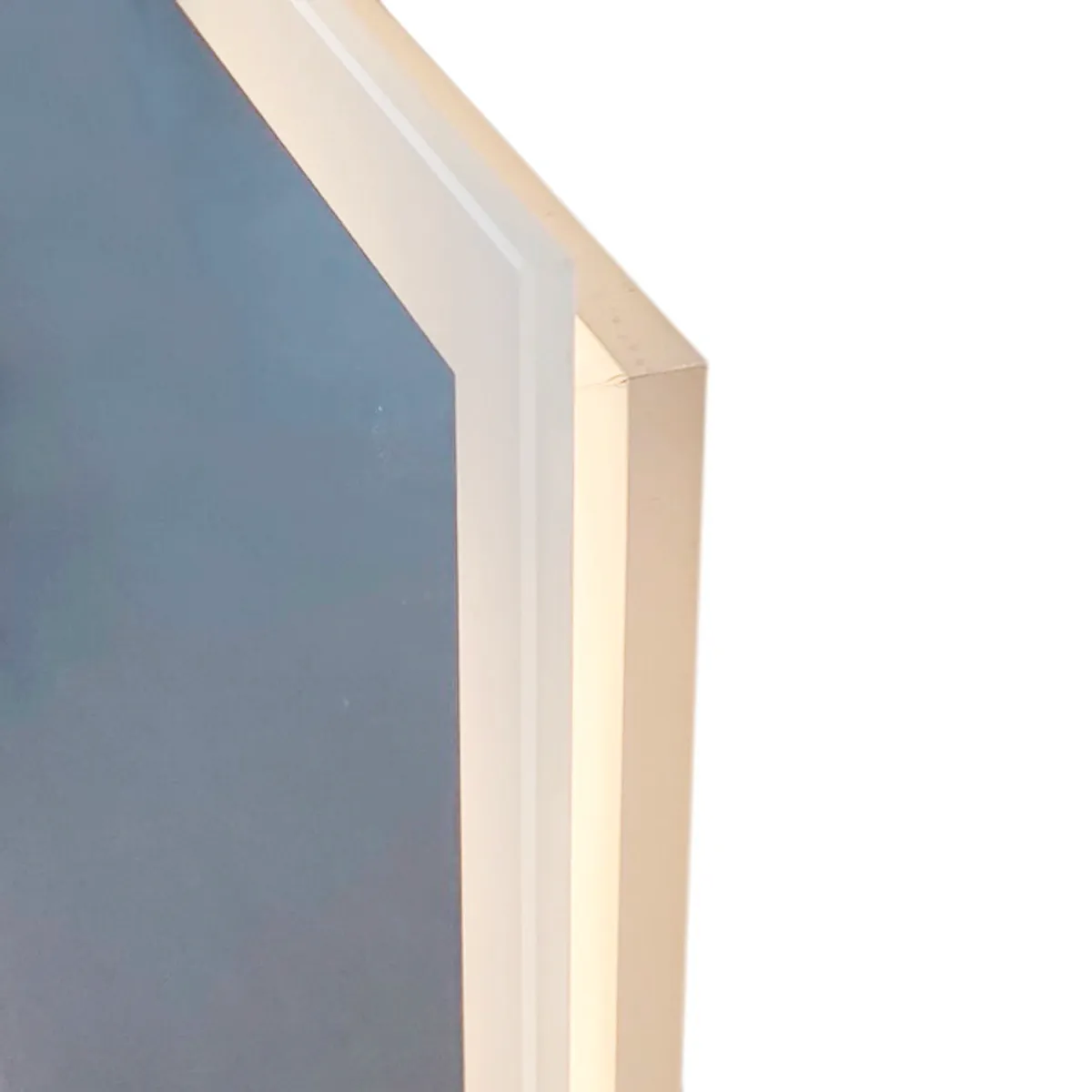 Badnor Melissa 60+40cm mbl.pk (97111) Lotte speil m/lys