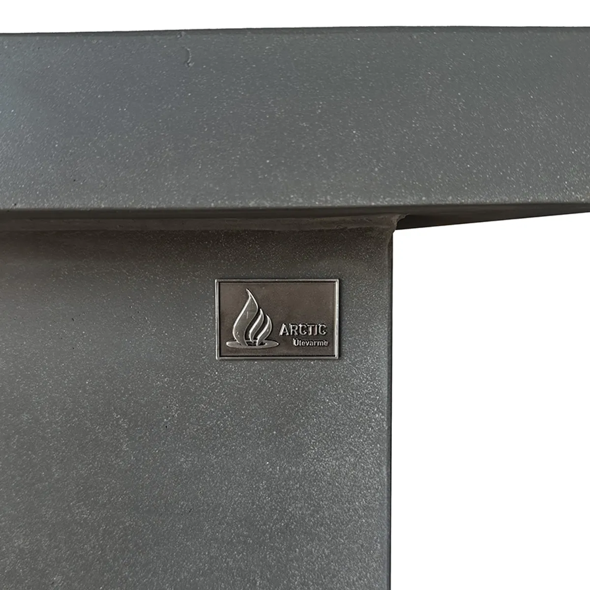 Arctic A-702 gassdrevet peisbord, CONCRETE GREY