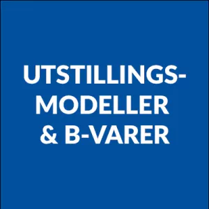 Utstillingsmodeller og B-varer