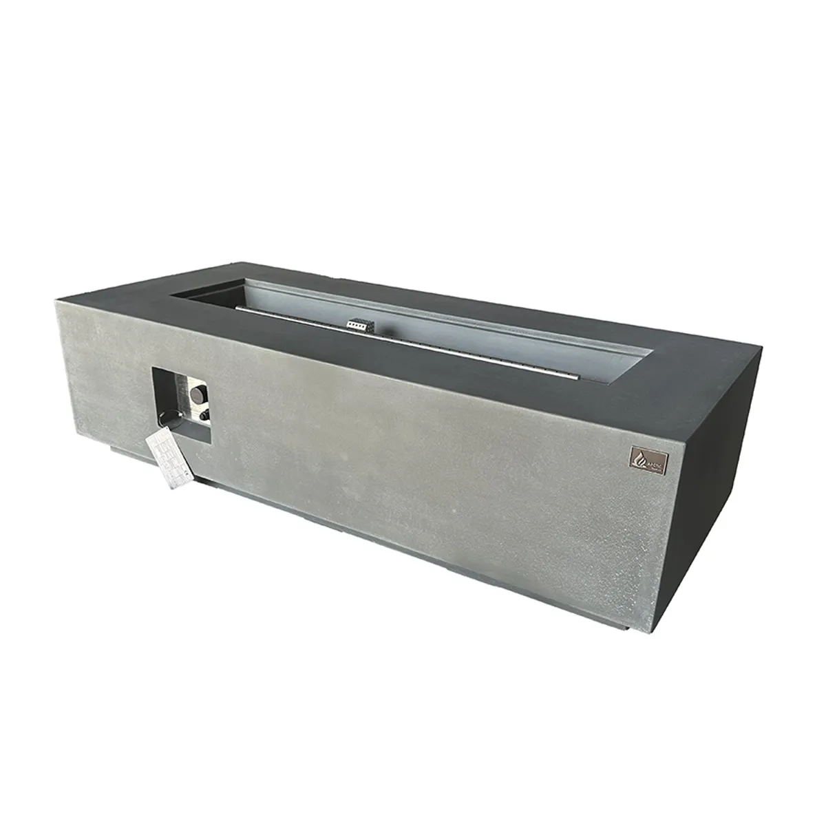 Arctic A-600 gassdrevet peisbord, CONCRETE GREY