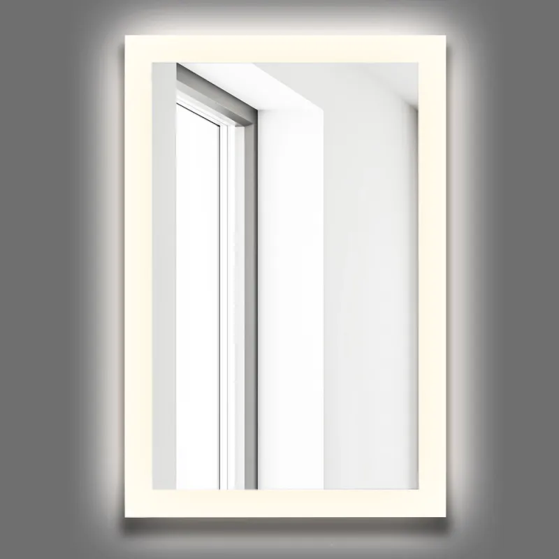 Badnor Lone baderomsspeil (120x80cm) med LED-belysning