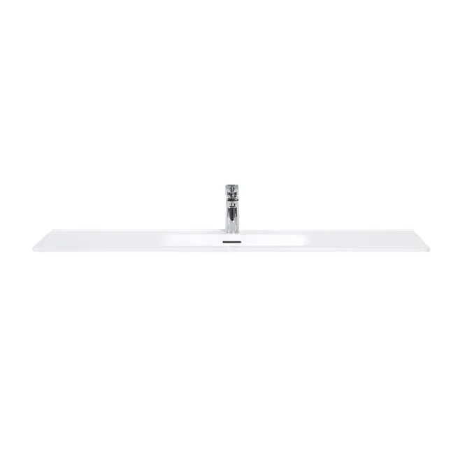 Hovedbilde Badnor Marlén MeloStone 120cm enkel servant - MATT HVIT