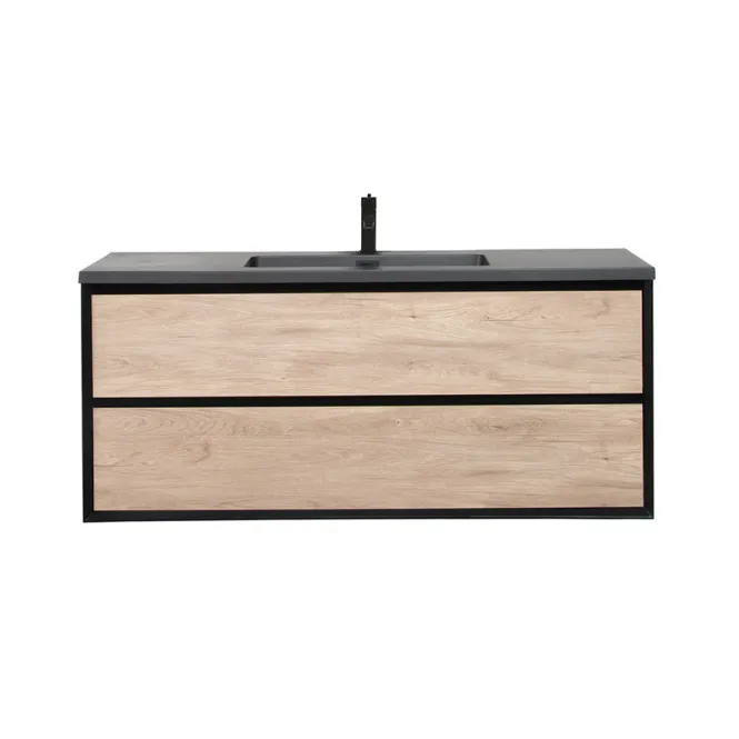 Hovedbilde Badnor Martine 120+40cm enkel servant (6419) Saga speil