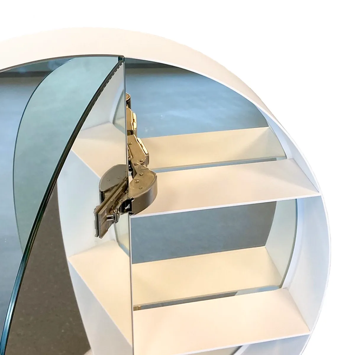 Badnor Merethe 165+40cm møbelpk. (7317) Leon speilskap