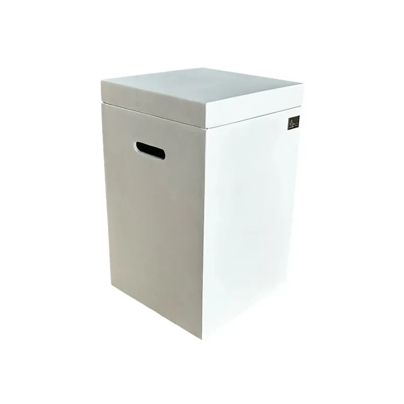 Arctic gasscover, firkantet for 10/ 11kg flaske, ANTIQUE WHITE