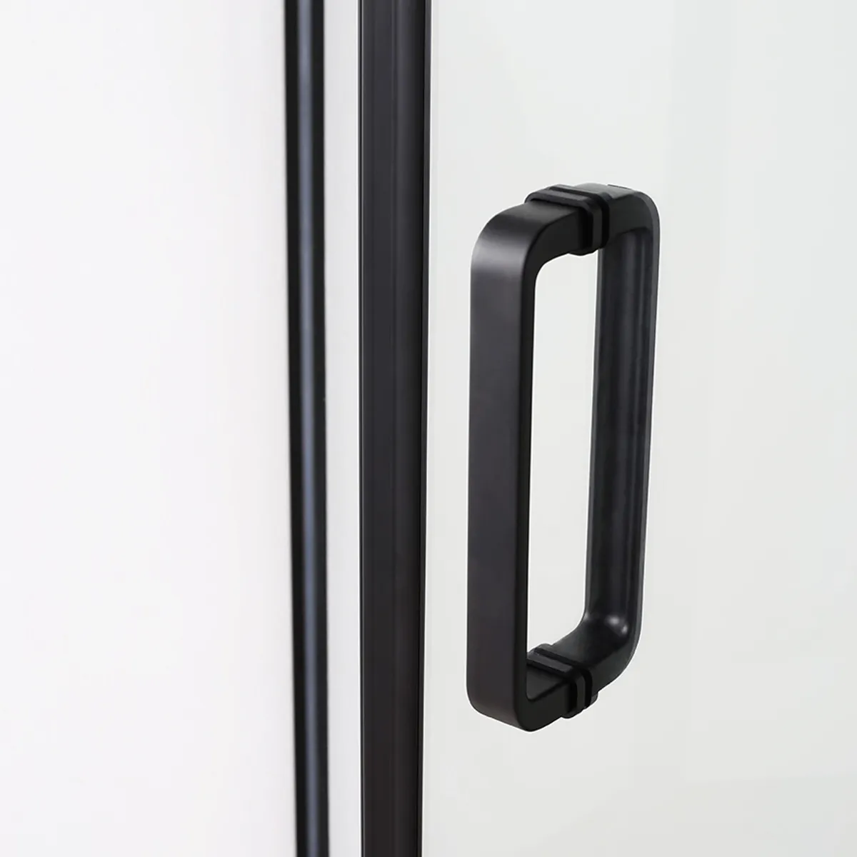 Badnor Scandia Black lux 7-3 dusjkabinett 100x100cm m/takdusjset