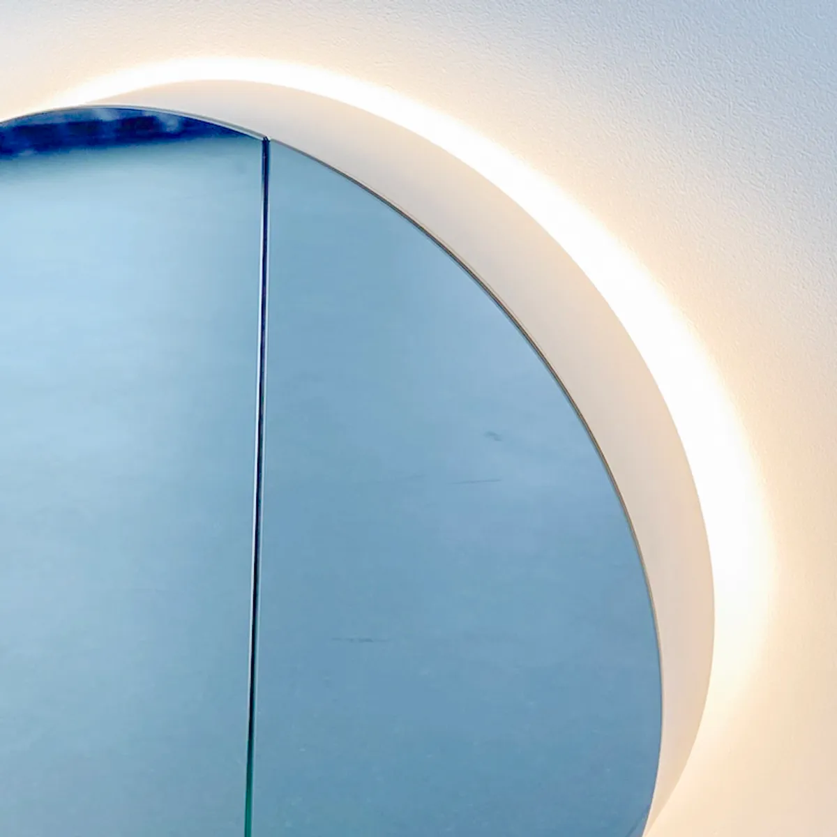 Badnor Melanie HVIT 120cm enkel servant (1407) Leon speilskap