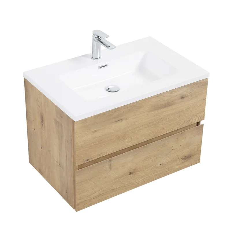 Badnor Mikala 75cm servantskap m/HVIT servant