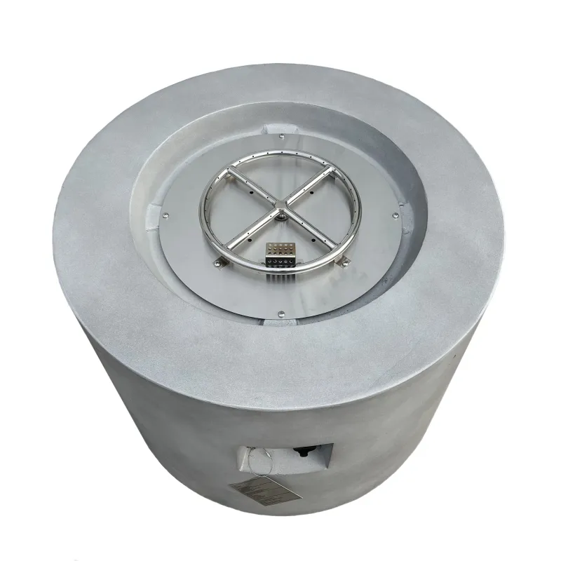 Arctic A-804, Ø150cm gassdrevet peisbord, GRANITE