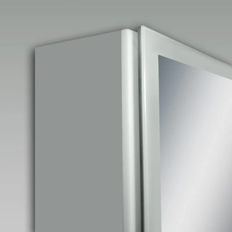 Badnor Maiken 120cm mbl.pk (9606) Linnie speilskap m/lys