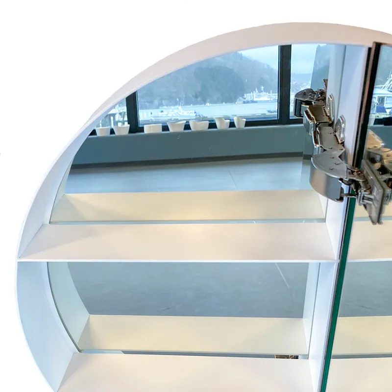 Badnor Mathea 60cm mbl.pk (9103) Leon RUNDT SPEILSKAP