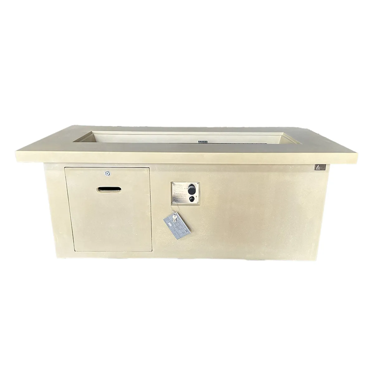 Arctic A-702 gassdrevet peisbord, ANTIQUE BEIGE