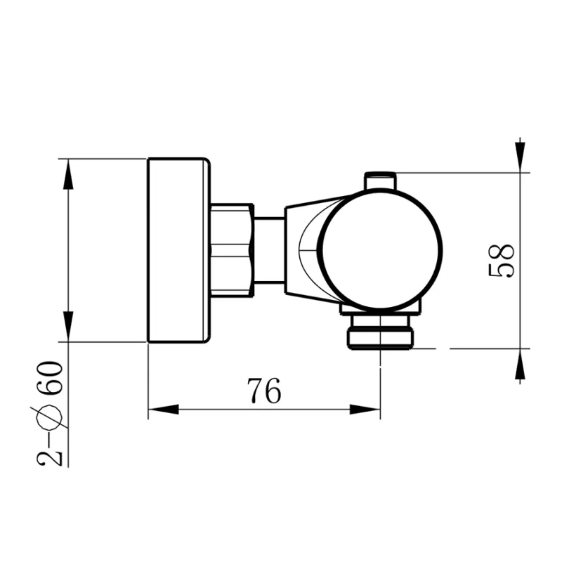 Pfister Spruce (KROM) termostatstyrt dusjbatteri