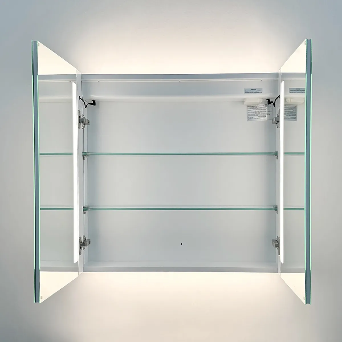 Badnor Melissa 75cm mbl.pk (97220) Lilly speilskap m/lys