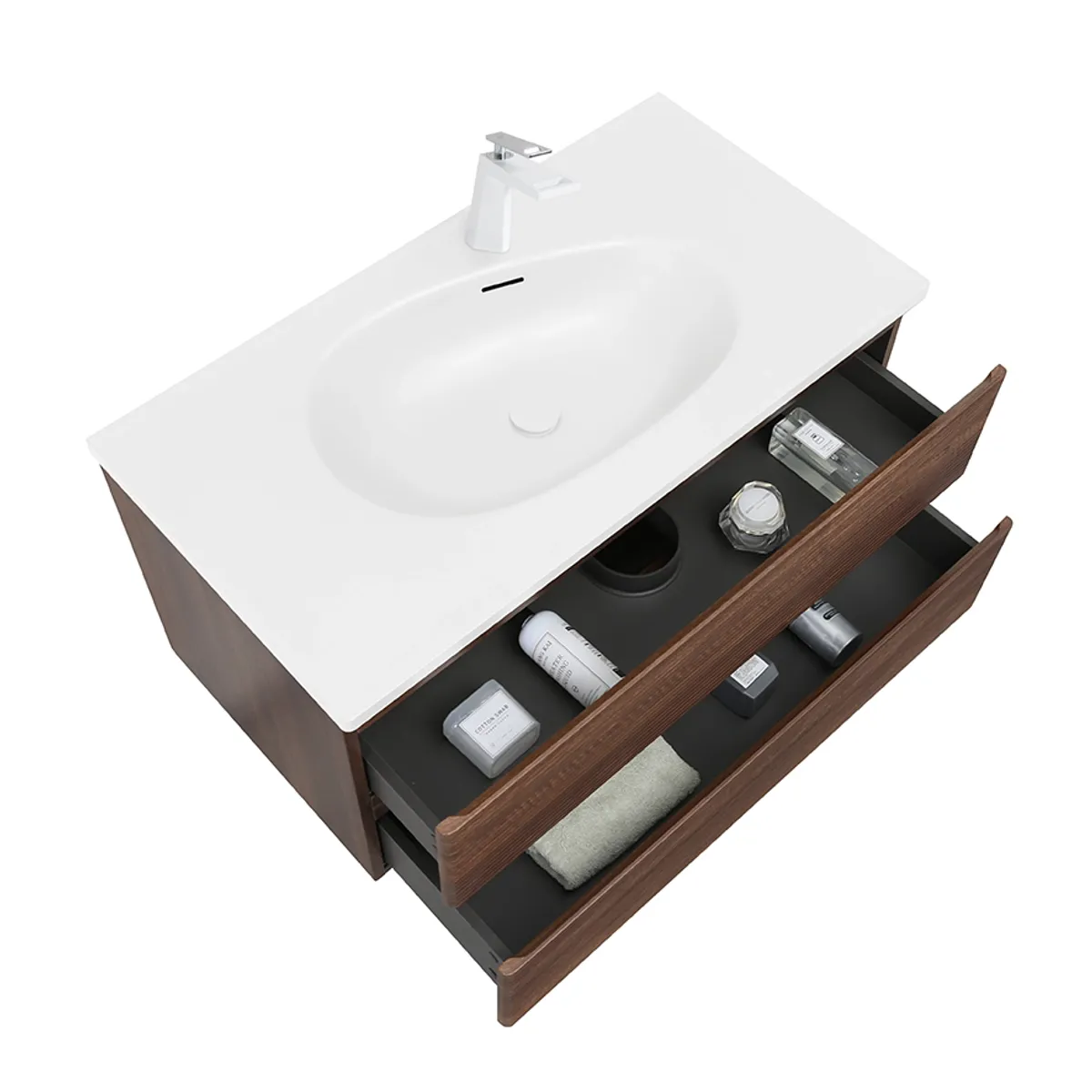 Badnor Maiken 100cm mbl.pk (9506) Sissel speil m/ dimbart lys