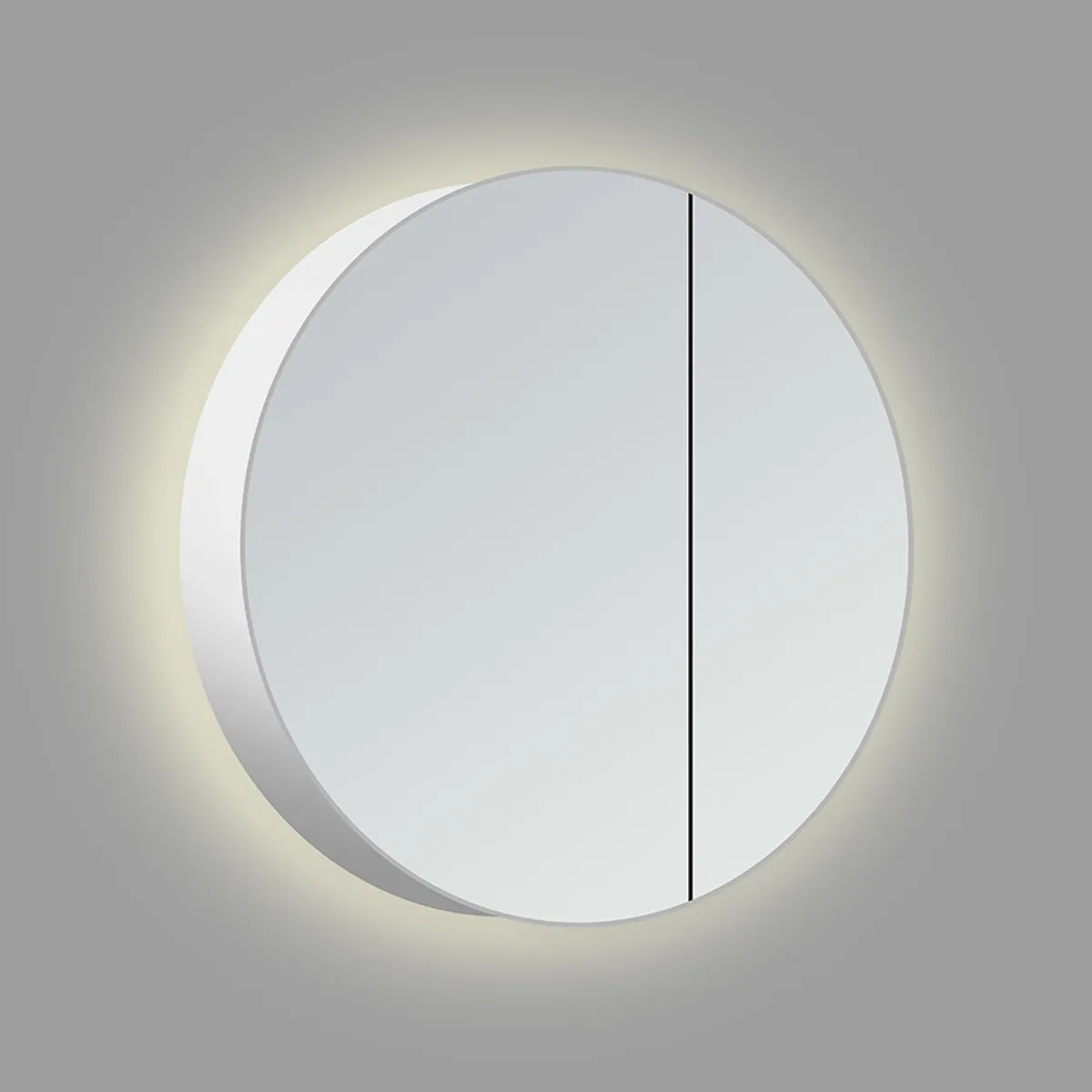 Badnor Mikala 75cm mbl.pk (8203) Leon rundt speilskap