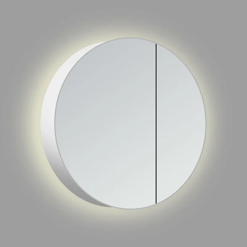 Badnor Mikala 75cm mbl.pk (8203) Leon rundt speilskap