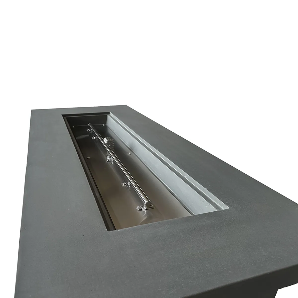 Arctic A-702 gassdrevet peisbord, CONCRETE GREY