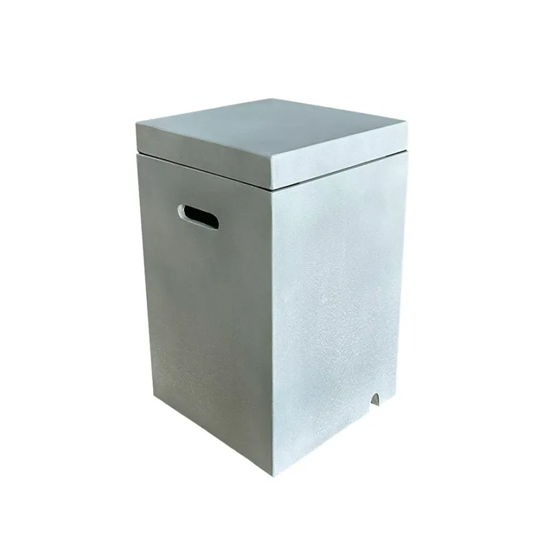 Arctic gasscover, firkantet for 10/ 11kg flaske, CLOUDY GREY