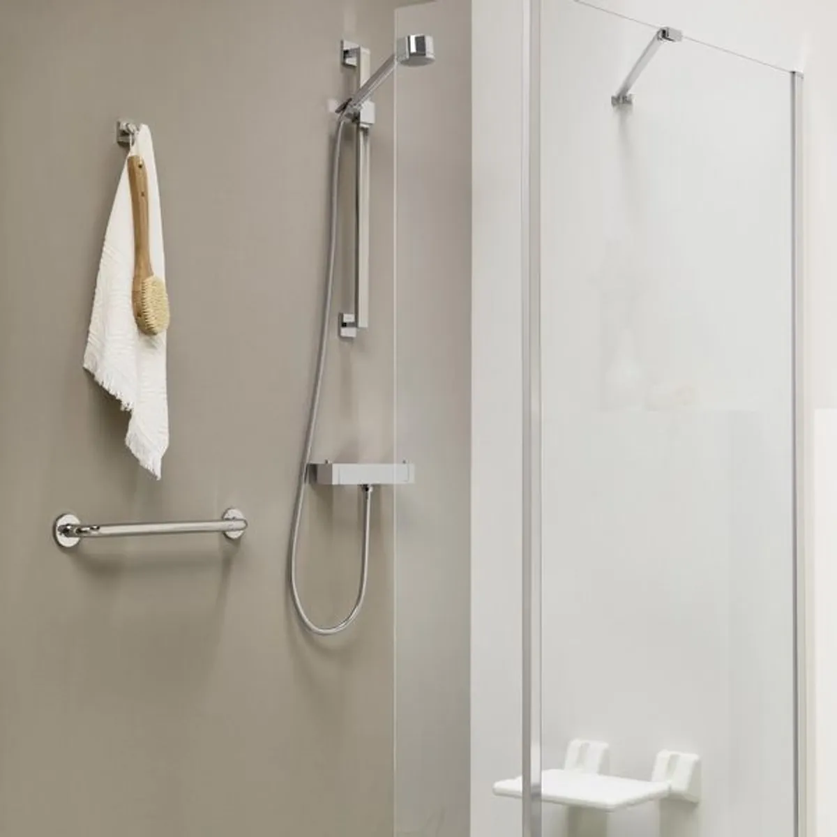 Tiger Libra badekarhåndtak 45cm - KROM