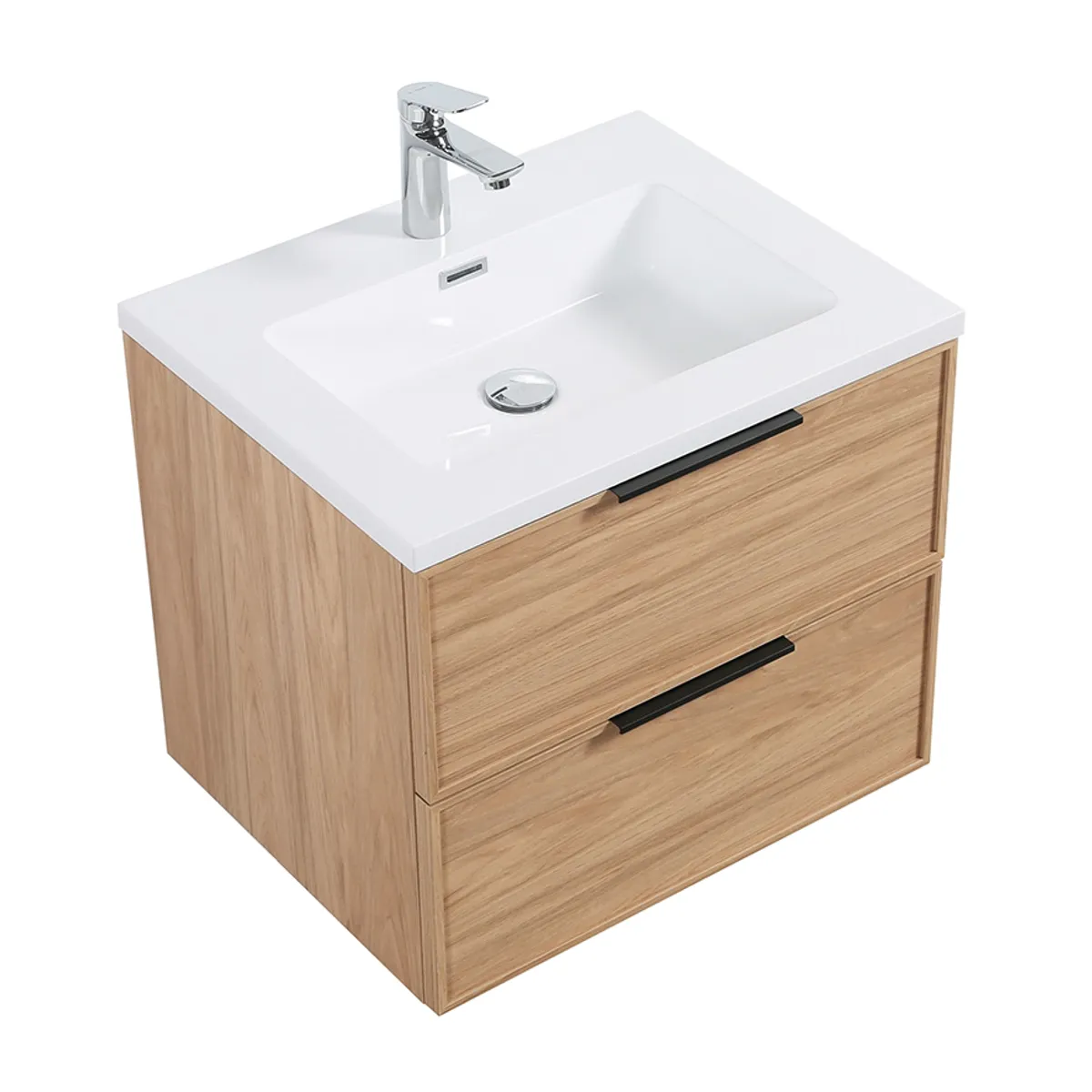 Badnor Melissa 60cm mbl.pk (97130) Leon speilskap m/lys