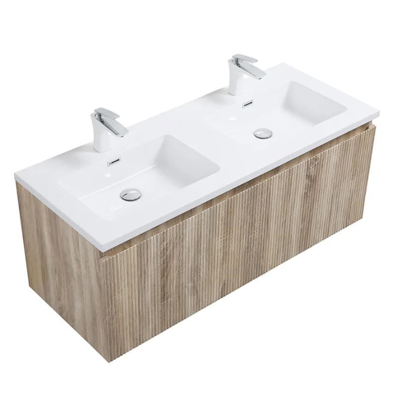 Badnor Mathea 120cm (dobbel) mbl.pk (9301) Sandy speil