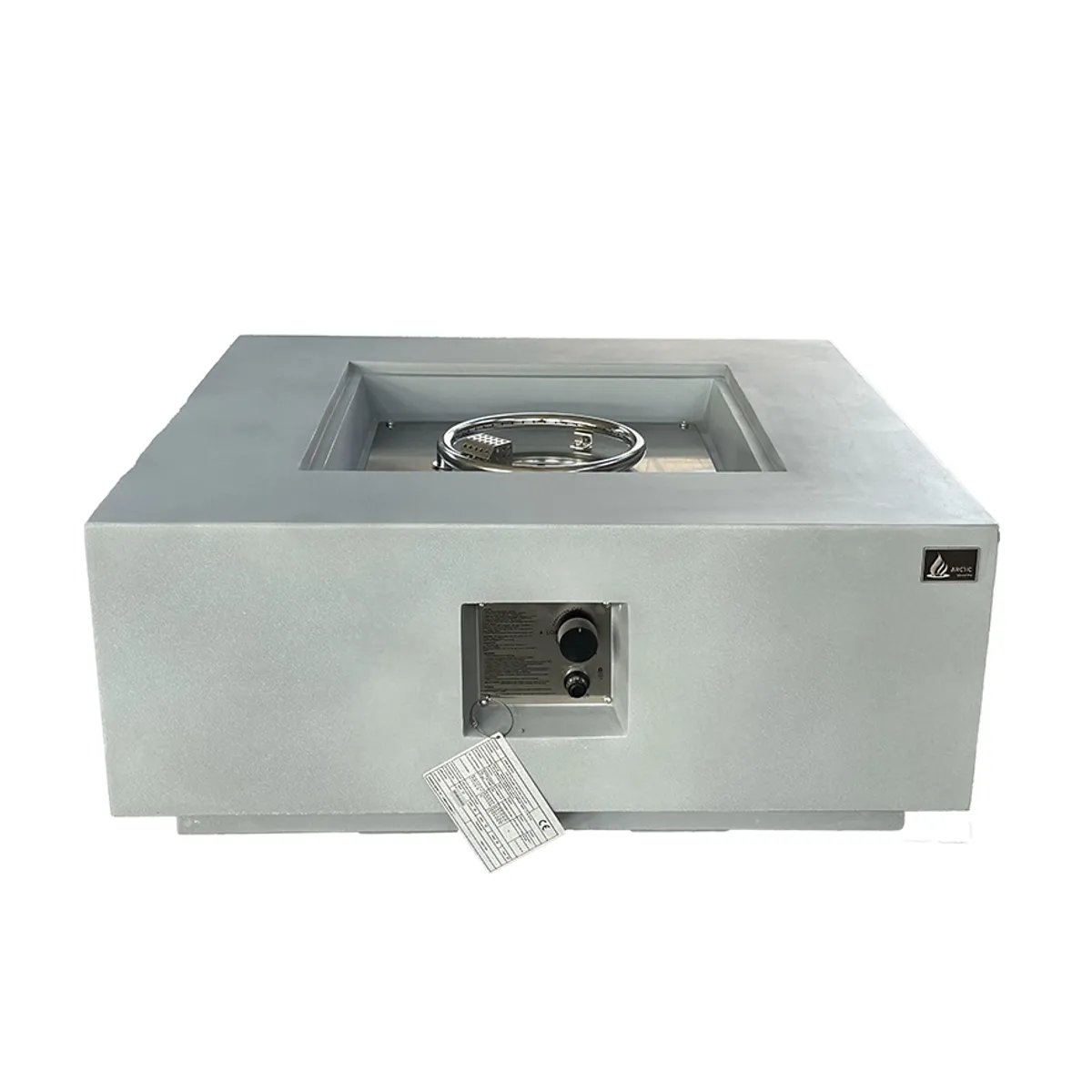 Arctic A-401 gassdrevet peisbord, CLOUDY GREY