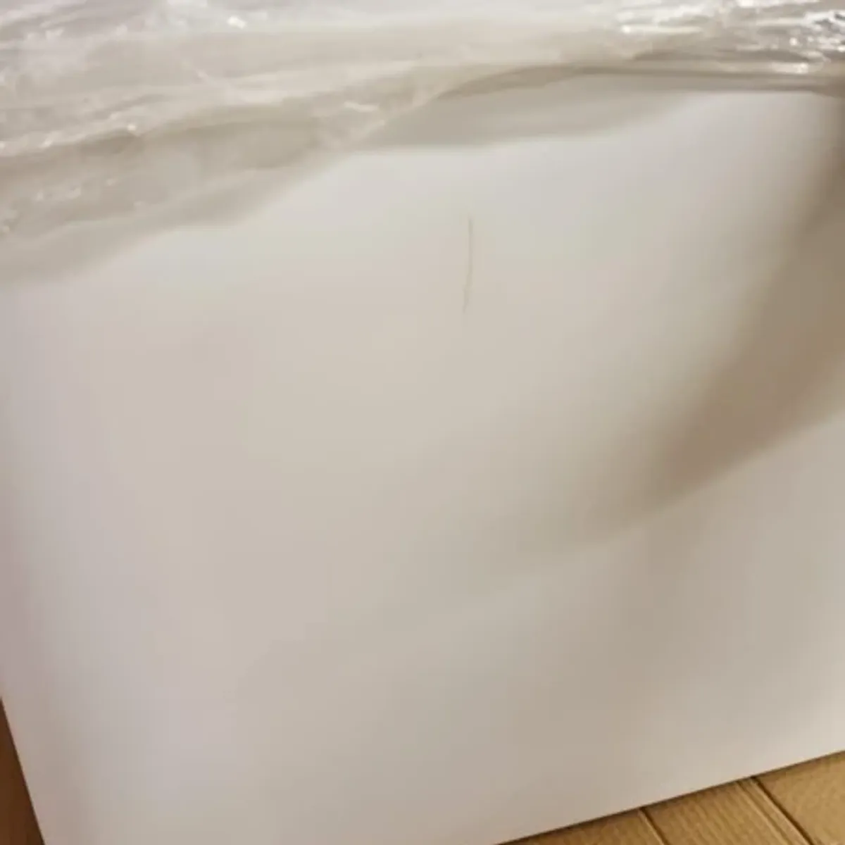 B-VARE: Badnor Allesandra badekar - MATT HVIT m/sort blandebatt. - 169cm