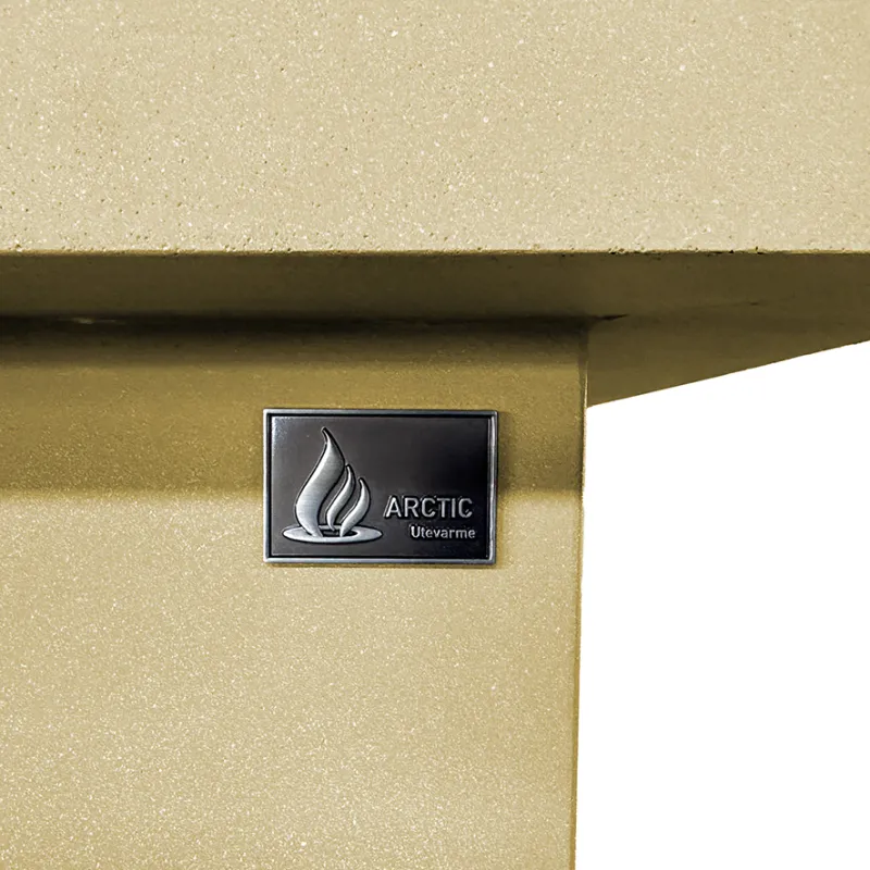 Arctic A-702 gassdrevet peisbord, ANTIQUE BEIGE