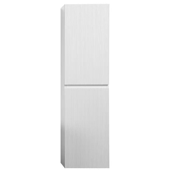 Hovedbilde Badnor Merethe 40cm høyskap/sideskap m/spile-front HVIT MATT