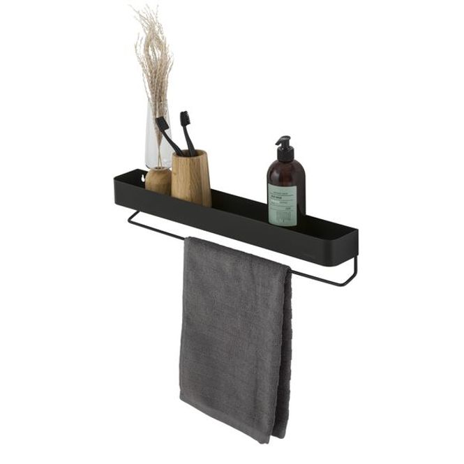 Hovedbilde Sealskin Brix Veggstativ med håndklestang 55 cm - Sort