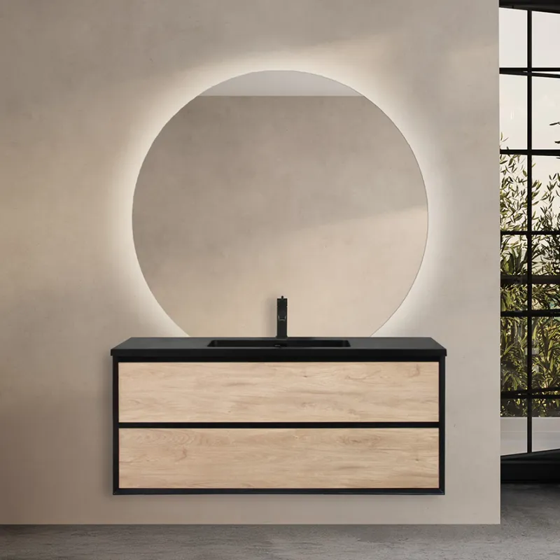 Badnor Martine 120cm enkel servant (6404) Sissel speil