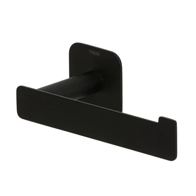 Hovedbilde Tiger Colar toalettrullholder (L-shape) - matt sort