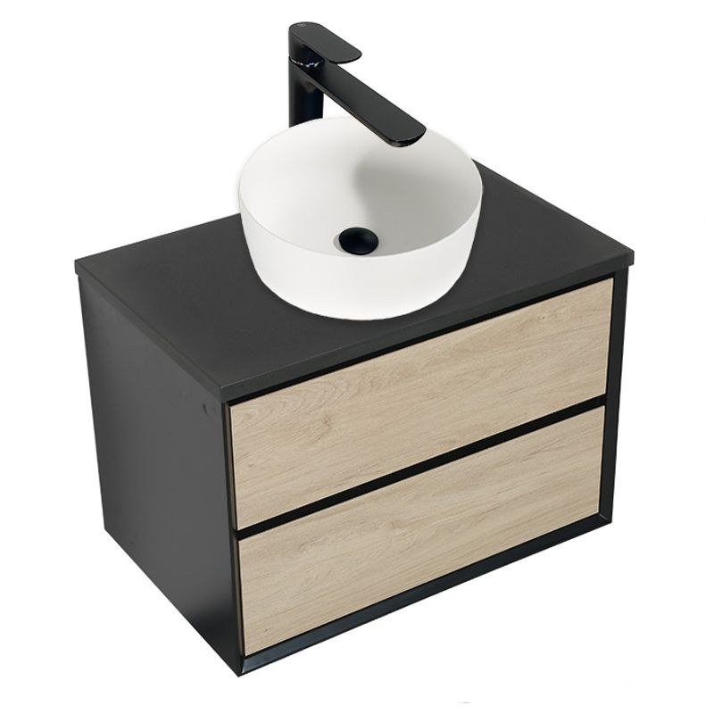 Badnor Benkeplate 75cm, MATT SORT