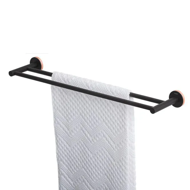 Hovedbilde Tiger Urban håndklestang 60cm - dobbel - matt sort